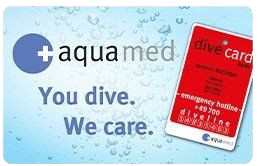 Aquamed Dive Card